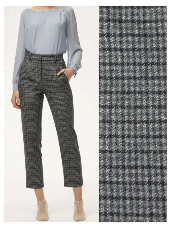 Wilfred Pants - WILFRED Aritzia Jallade High Waisted Cashmere Wool Blend Pant Sz 2 Gray